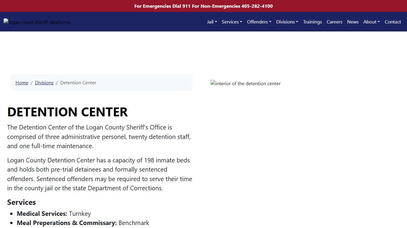 Detention Center Logan County Sheriff's Office