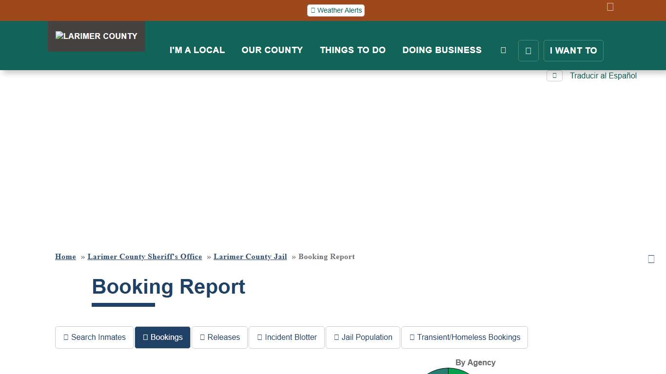 Booking Report Larimer County