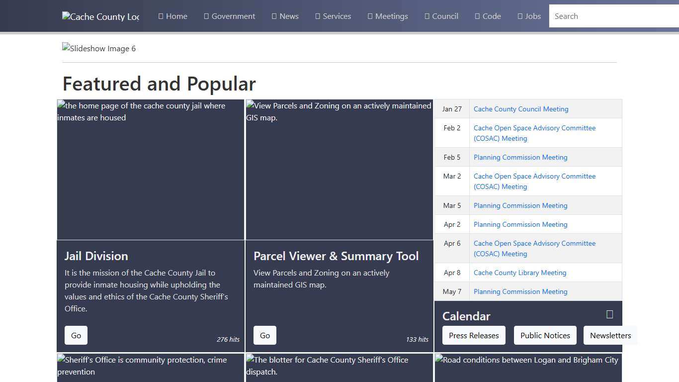 Official Site of Cache County, Utah - Home